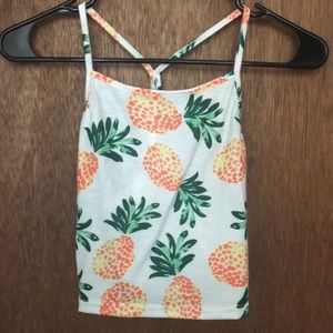 Pineapple crop top